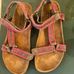 Laid Back London sandals with Velcro fasteners